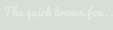 Image with Font Color E4EBE3 and Background Color D6DED5